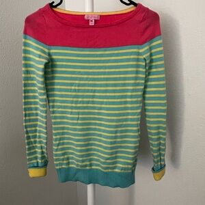 Lilly Pulitzer Striped Sweater – Size XS (Fits Girls 14 also)